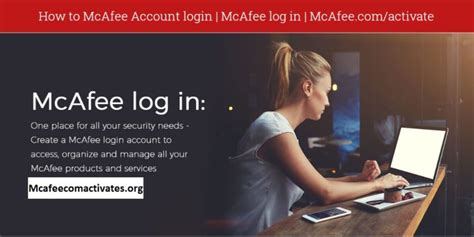 mcafee sign in account